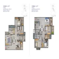Unit Plan - 3BHK