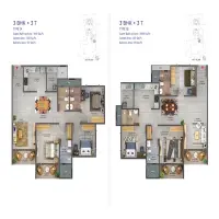 Unit Plan - 3BHK