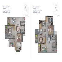 Unit Plan - 3BHK
